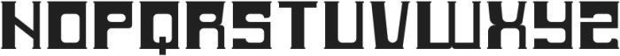 Sanes Techno Regular otf (400) Font LOWERCASE