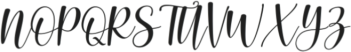 Sangday Italic ttf (400) Font UPPERCASE