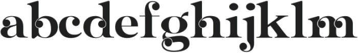 Sangi Serif Regular otf (400) Font LOWERCASE