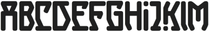 Sangor-Regular otf (400) Font LOWERCASE
