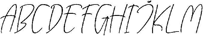 Sanknotes Italic otf (400) Font UPPERCASE