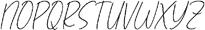 Sanknotes Italic otf (400) Font UPPERCASE