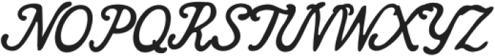 Sanremo Script Light otf (300) Font UPPERCASE