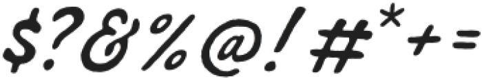 Sanremo Script Rough Slant2 Light otf (300) Font OTHER CHARS