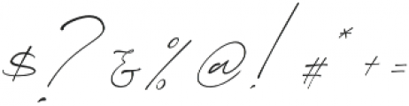 Sanrossi Script Italic otf (400) Font OTHER CHARS