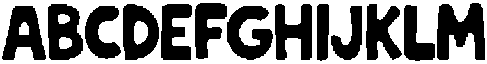 Sans Goles Regular otf (400) Font UPPERCASE