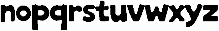 Sans Goles Regular otf (400) Font LOWERCASE