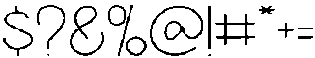 Sans Sample Regular otf (400) Font OTHER CHARS