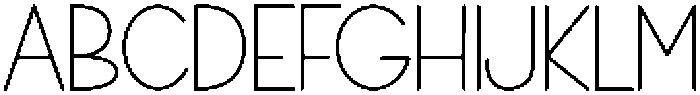 Sans Sample Regular otf (400) Font UPPERCASE