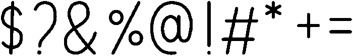 Sans otf (400) Font OTHER CHARS