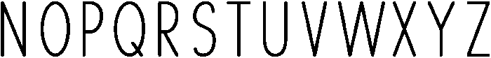 Sans otf (400) Font LOWERCASE