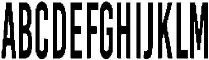 Sans ttf (400) Font UPPERCASE