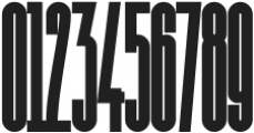 Sansterdam Bold Condensed ttf (700) Font OTHER CHARS
