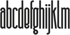 Sansterdam Medium Condensed ttf (500) Font LOWERCASE