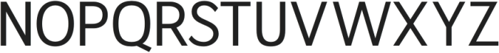 Sanstionale Regular otf (400) Font UPPERCASE