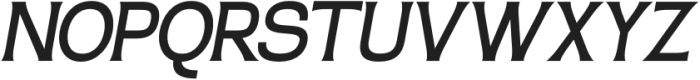 Sanstoy Italic otf (400) Font UPPERCASE