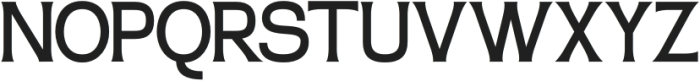 Sanstoy Regular otf (400) Font UPPERCASE