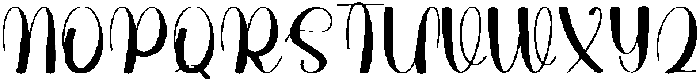 Santa Ballpoint Regular otf (400) Font UPPERCASE