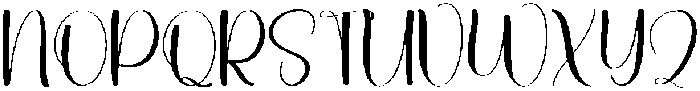 Santa Briliant Regular otf (400) Font UPPERCASE