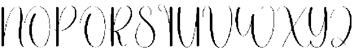Santa Cataline Regular otf (400) Font UPPERCASE