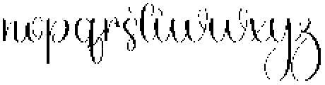 Santa Christmas Regular otf (400) Font LOWERCASE