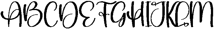 Santa Chubby Regular otf (400) Font UPPERCASE