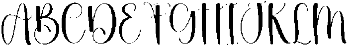 Santa Conjuring Regular otf (400) Font UPPERCASE