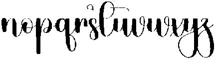 Santa Conjuring Regular otf (400) Font LOWERCASE