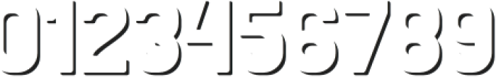 Santa Cruz Clean Shadow FX otf (400) Font OTHER CHARS