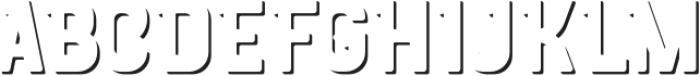Santa Cruz Clean Shadow FX otf (400) Font