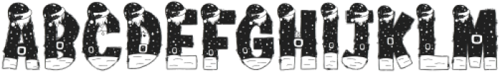 Santa Cute Regular otf (400) Font UPPERCASE