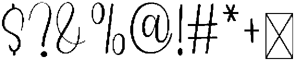 Santa Handmade Regular otf (400) Font OTHER CHARS