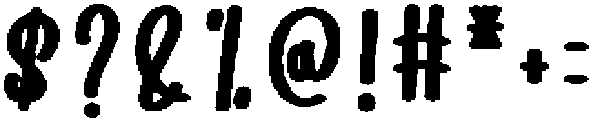Santa Moment Regular otf (400) Font OTHER CHARS