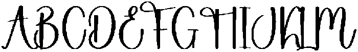 Santa Promise Regular otf (400) Font UPPERCASE