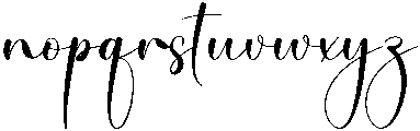 Santa Quotes Regular otf (400) Font LOWERCASE