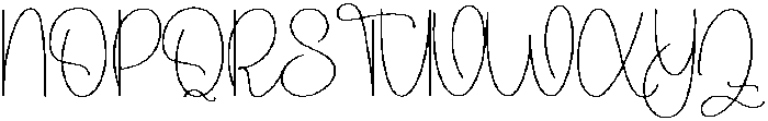 Santa Regular otf (400) Font UPPERCASE