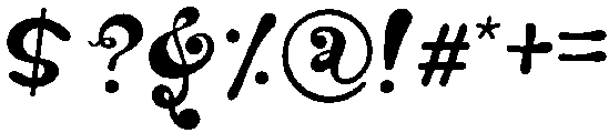 Santa Regular otf (400) Font OTHER CHARS