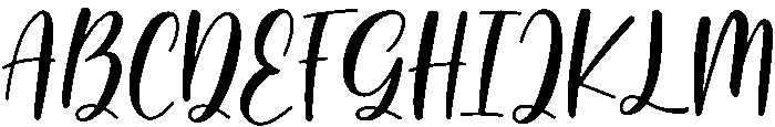 Santa Regular otf (400) Font UPPERCASE