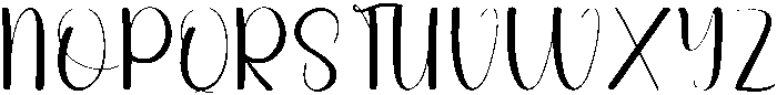 Santa Regular otf (400) Font UPPERCASE