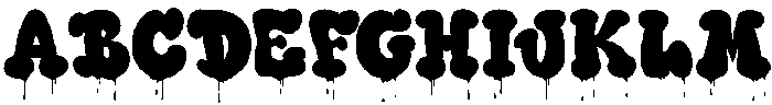 Santa Sack Drip otf (400) Font UPPERCASE