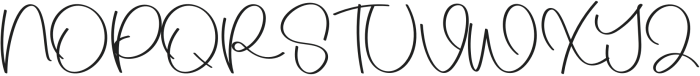 Santa Signature Regular otf (400) Font UPPERCASE