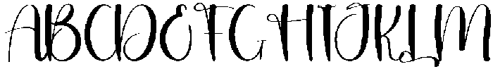 Santa Snowing Regular otf (400) Font UPPERCASE