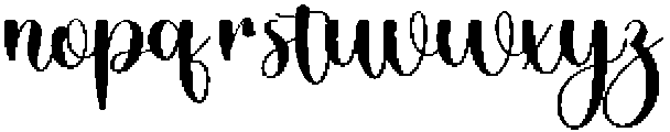 Santa Snowing Regular otf (400) Font LOWERCASE