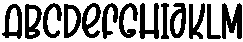 Santa Train Regular otf (400) Font UPPERCASE