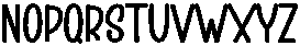 Santa Train Regular otf (400) Font UPPERCASE