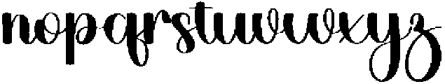Santa Vintage Regular otf (400) Font LOWERCASE
