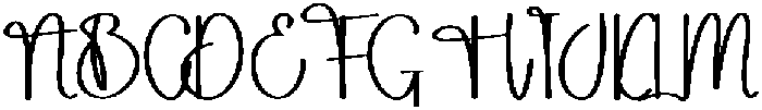 Santa Weekend Regular otf (400) Font UPPERCASE