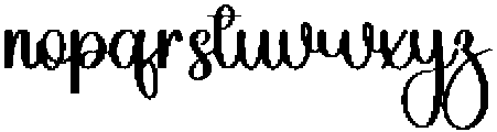 Santa Weekend Regular otf (400) Font LOWERCASE
