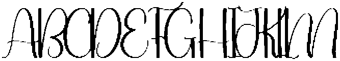 SantaClaus Regular otf (400) Font UPPERCASE