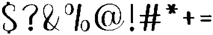 Santaboy Handwriting Regular otf (400) Font OTHER CHARS